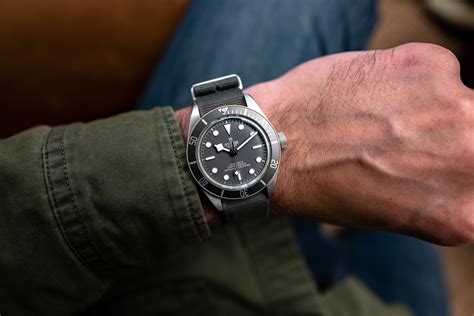 tudor fifty eight on wrist|tudor silver diving watch.